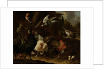 Birds in a Park by Melchior d' Hondecoeter