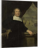 Portrait of a captain or ship-owner by Michiel van Musscher