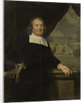Portrait of a captain or ship-owner by Michiel van Musscher