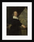 Portrait of a captain or ship-owner by Michiel van Musscher