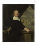 Portrait of a captain or ship-owner by Michiel van Musscher