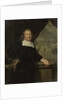 Portrait of a captain or ship-owner by Michiel van Musscher