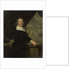 Portrait of a captain or ship-owner by Michiel van Musscher