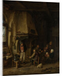 The Skaters, Peasants in an Interior by Adriaen van Ostade