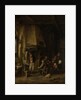 The Skaters, Peasants in an Interior by Adriaen van Ostade