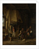 The Skaters, Peasants in an Interior by Adriaen van Ostade