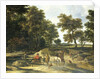 The ford by Jacob Isaacksz. van Ruisdael