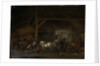 A Horse Stable by Philips Wouwerman