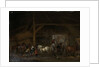 A Horse Stable by Philips Wouwerman