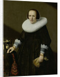 Portrait of Geertruyd Reael, Wife of Philips Denijs by Huygh Pietersz Voskuyl