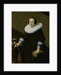 Portrait of Geertruyd Reael, Wife of Philips Denijs by Huygh Pietersz Voskuyl