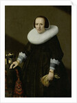 Portrait of Geertruyd Reael, Wife of Philips Denijs by Huygh Pietersz Voskuyl