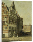 The town hall the Hague, The Netherlands by Johannes Christiaan Karel Klinkenberg