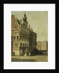 The town hall the Hague, The Netherlands by Johannes Christiaan Karel Klinkenberg