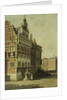 The town hall the Hague, The Netherlands by Johannes Christiaan Karel Klinkenberg