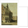 The town hall the Hague, The Netherlands by Johannes Christiaan Karel Klinkenberg