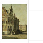 The town hall the Hague, The Netherlands by Johannes Christiaan Karel Klinkenberg