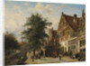 The Zuiderhavendijk, Enkhuizen, The Netherlands by Cornelis Springer