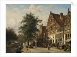The Zuiderhavendijk, Enkhuizen, The Netherlands by Cornelis Springer