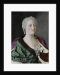 Maria Theresia van Oostenrijk, Archduchess of Austria, Queen of Hungary and Bohemia, and Roman - German Empress by Jean-Etienne Liotard