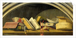 Still Life with Books in a Niche by Barthélémy d' Eyck