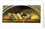Still Life with Books in a Niche by Barthélémy d' Eyck
