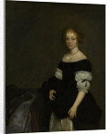 Portrait of Aletta Pancras, Wife of François de Vicq by Gerard ter Borch II