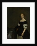 Portrait of Aletta Pancras, Wife of François de Vicq by Gerard ter Borch II