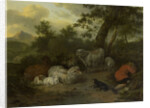 The Sleeping Shepherd by Jan van der Meer II