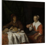 Man and Woman at a Meal by Gabriël Metsu