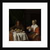 Man and Woman at a Meal by Gabriël Metsu