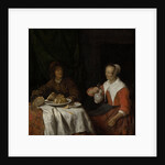 Man and Woman at a Meal by Gabriël Metsu