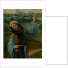 King Melchior, one of the Three Magi, Pointing at the Star, fragment from An Adoration of the Magi by Anonymous