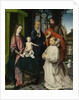 Virgin and Child Enthroned, with Saints Jerome and John the Baptist and a Carthusian Monk by Jan Provoost