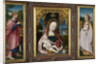 Triptych with Virgin and Child, Saint John the Evangelist (left wing) and Mary Magdalene (right wing) by Jan Provoost