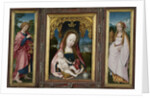 Triptych with Virgin and Child, Saint John the Evangelist (left wing) and Mary Magdalene (right wing) by Jan Provoost