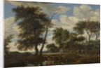 View of a village by Salomon van Ruysdael