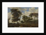 View of a village by Salomon van Ruysdael