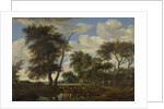View of a village by Salomon van Ruysdael