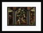 Triptych with Adoration of the Magi by Workshop of Pieter Coecke van Aelst I