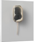 Broche met silhouet, Portrait of a woman by Anonymous