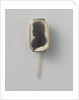 Broche met silhouet, Portrait of a woman by Anonymous