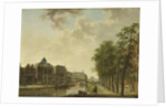 View of the Houtmarkt in Amsterdam, The Netherlands by Hendrik Keun