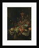Still Life with Fruit and a Cup on Cock's Legs by Abraham Mignon