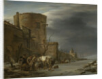 Ramparts of Haarlem in Winter, The Netherlands by Nicolaes Pietersz. Berchem