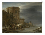 Ramparts of Haarlem in Winter, The Netherlands by Nicolaes Pietersz. Berchem
