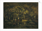The Forest of Fontainebleau France by Narcisse Virgile Diaz de la Peña