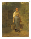 Girl carrying Water by Jean François Millet