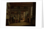 Interior of the Laboratory of the Apothecary A. d'Ailly by Johannes Jelgerhuis