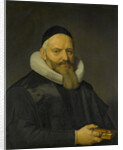 Portrait of Anthony de Wale, Professor of Theology in Leiden, The Netherlands by David Bailly